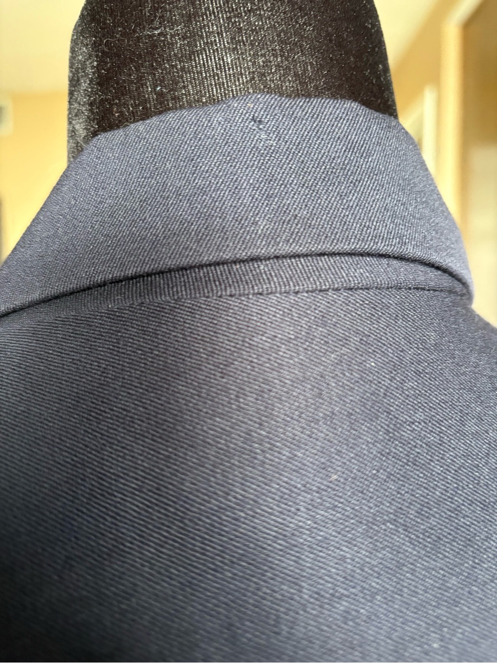 Vintage Ralph Lauren Double-Breasted Navy Blazer Dress - Picture 11 of 16